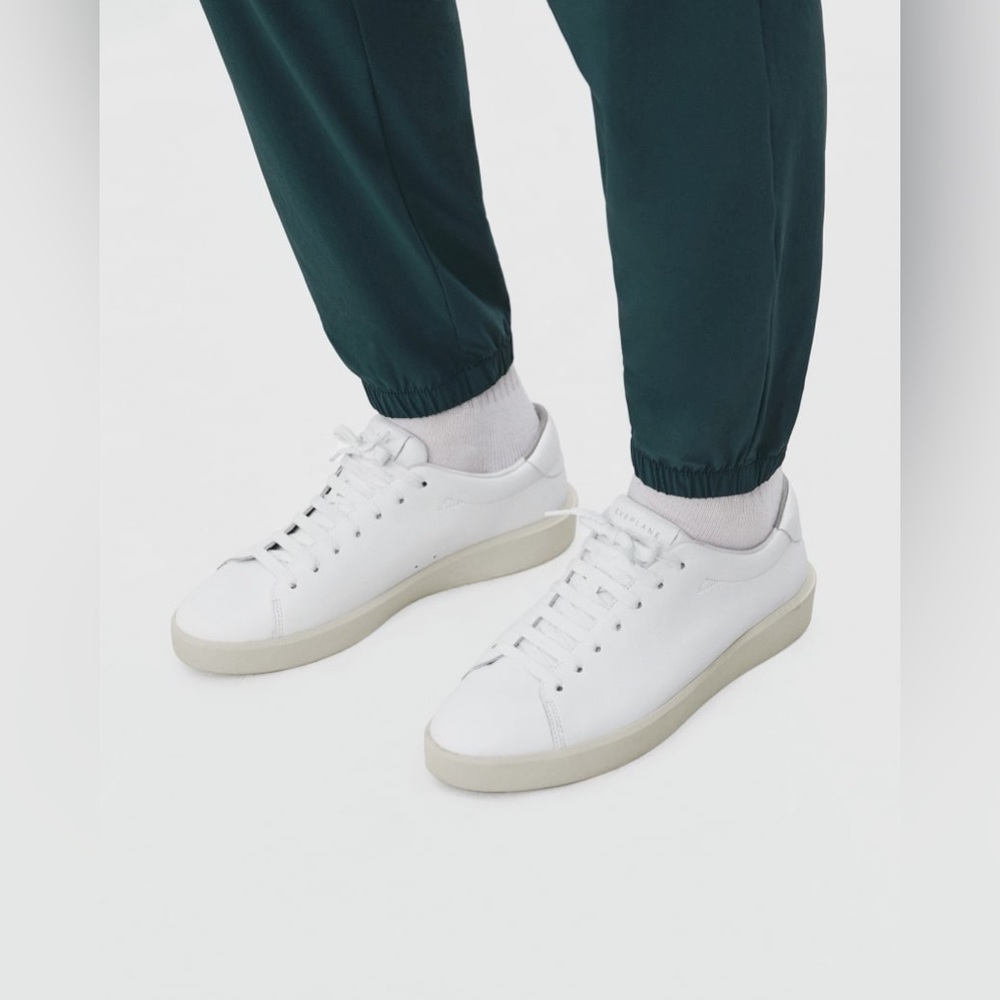NWOT Everlane The ReLeather® Tennis Shoe - Picture 3 of 9